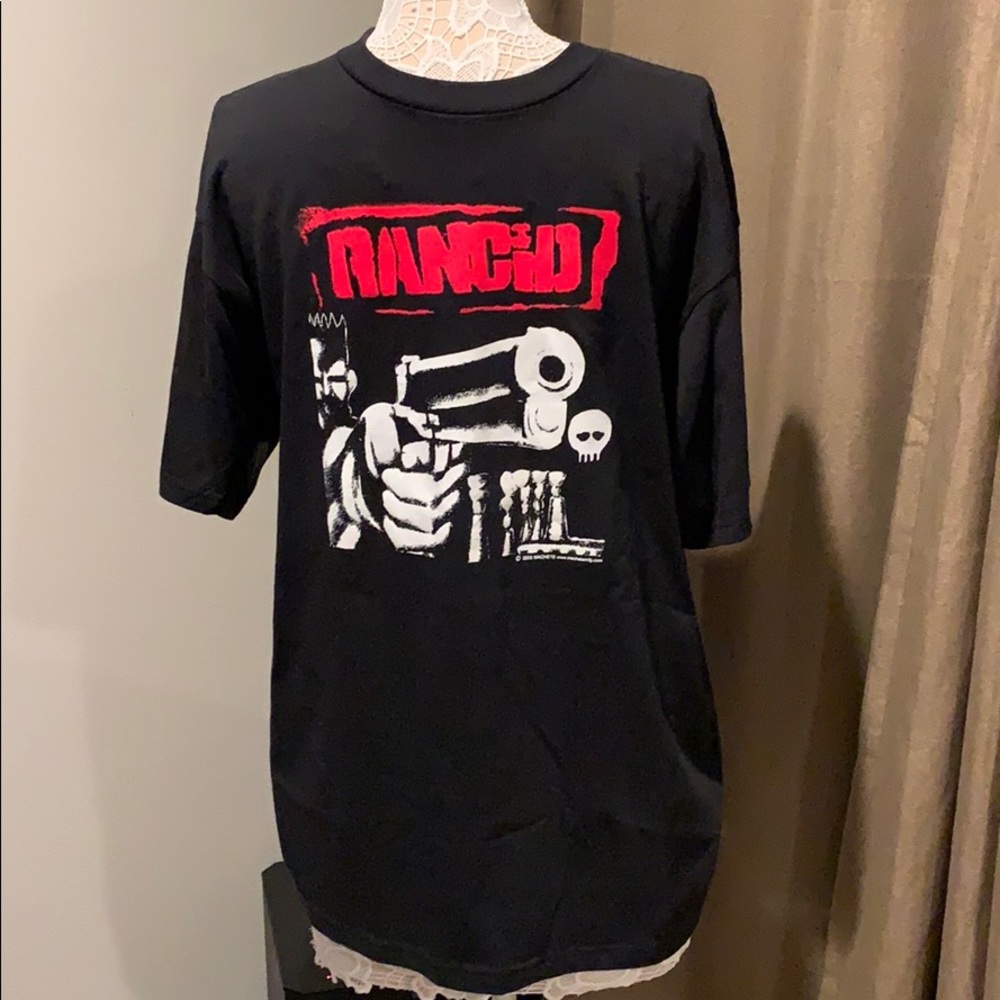 Rancid black T-shirt large